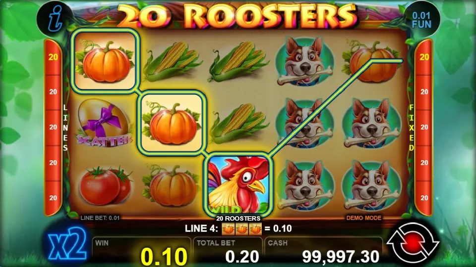 20 Roosters — screenshot 2