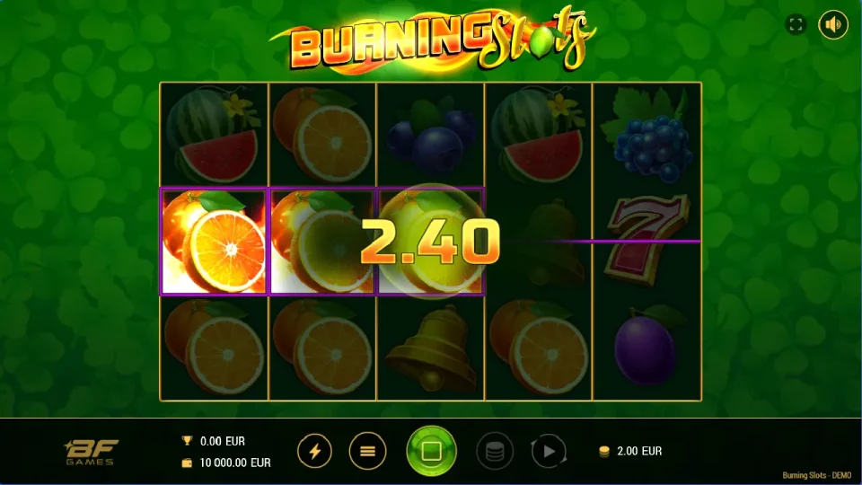 Burning Slots — screenshot 2