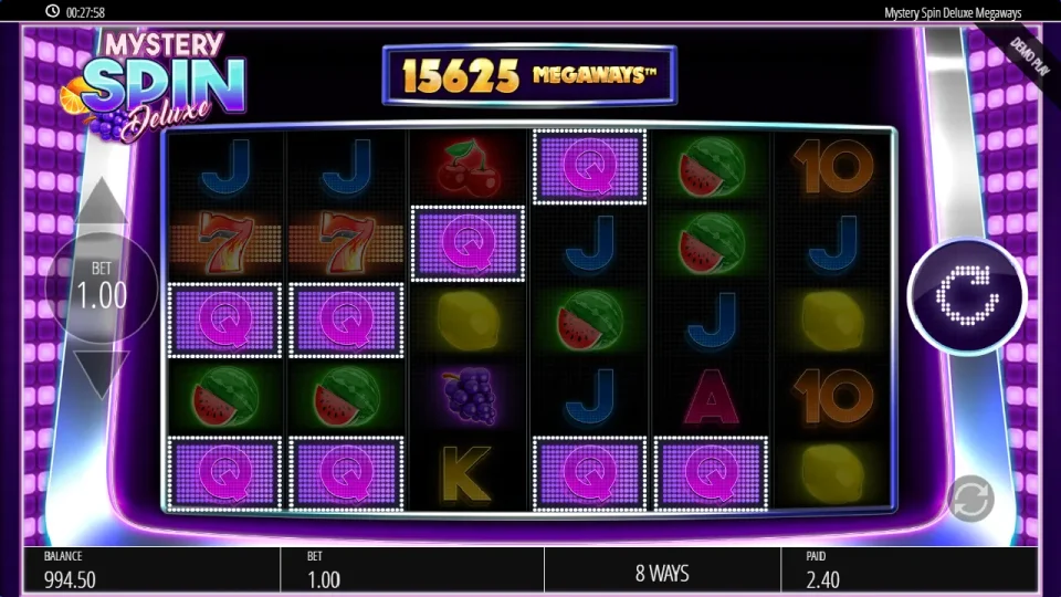 Mystery Spin Deluxe Megaways — screenshot 4