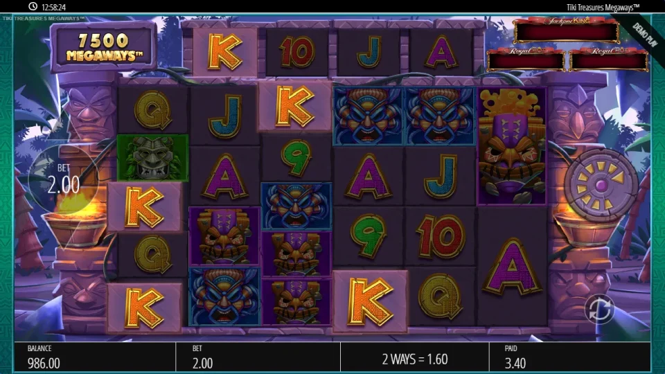 Tiki Treasures Megaways — screenshot 2