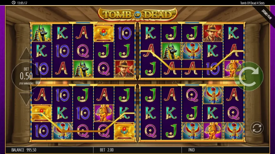 Tomb Of Dead Power 4 Slots — screenshot 5