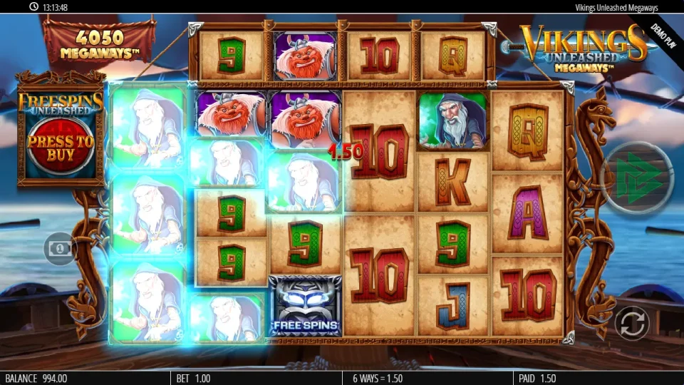 Vikings Unleashed Megaways — screenshot 5