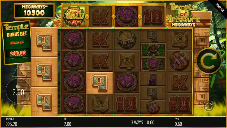 Temple of Treasure Megaways — screenshot 3