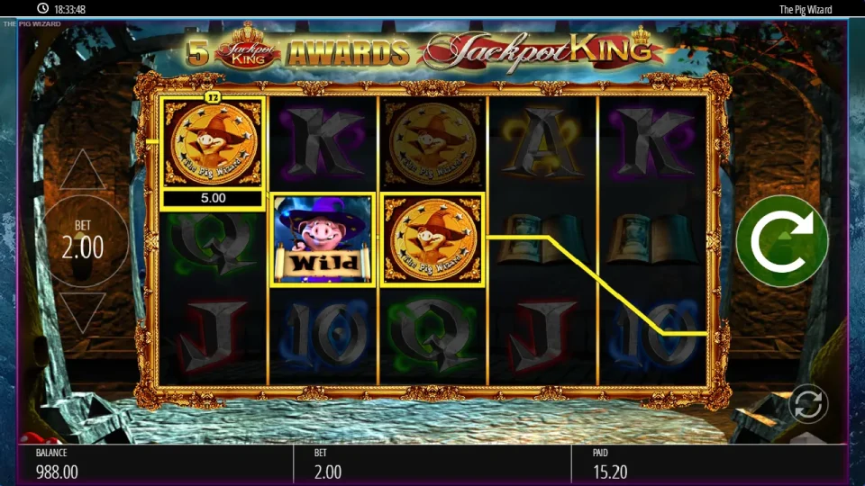 The Pig Wizard Jackpot King — screenshot 3