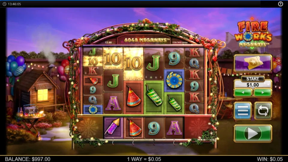 Fireworks Megaways — screenshot 3