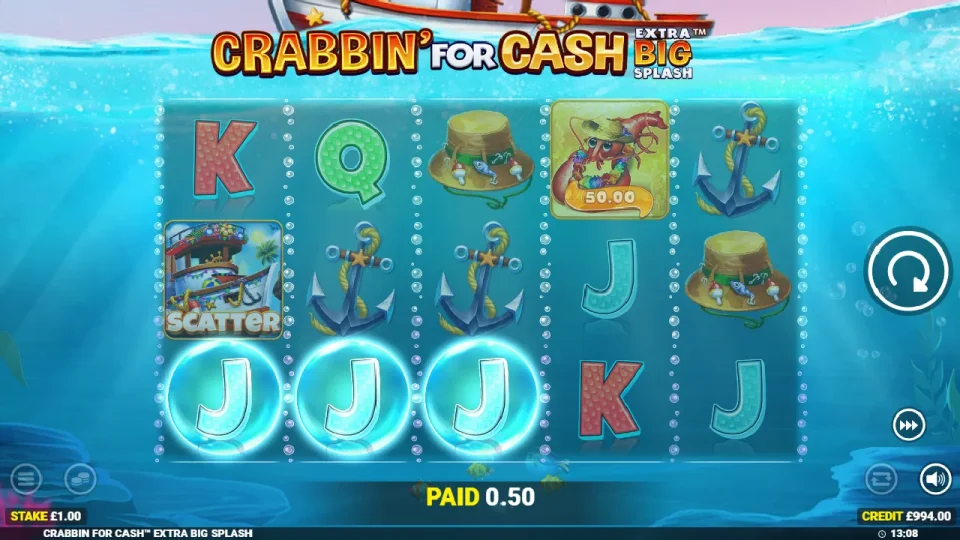 Crabbin For Cash Extra Big Splash — screenshot 4