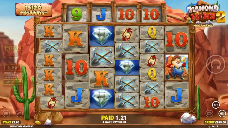 Diamond Mine 2 Megaways — screenshot 2