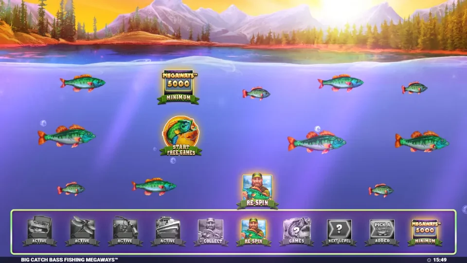 Big Catch Bass Fishing Megaways — screenshot 4