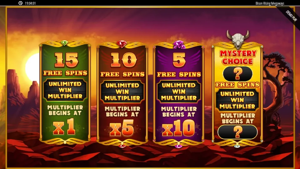 Bison Rising Megaways — screenshot 3