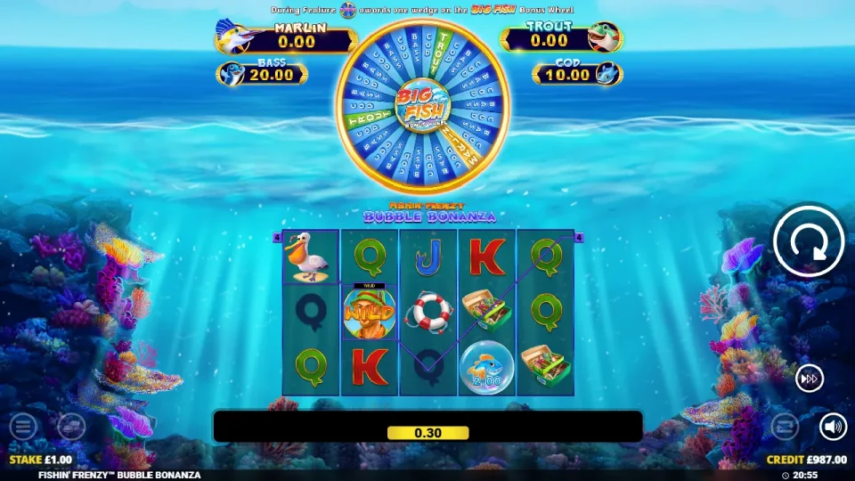 Fishin’ Frenzy Bubble Bonanza — screenshot 4