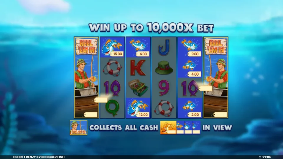Fishin’ Frenzy Even Bigger Fish — screenshot 4
