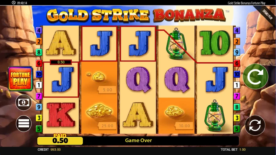 Gold Strike Bonanza Fortune Play — screenshot 4