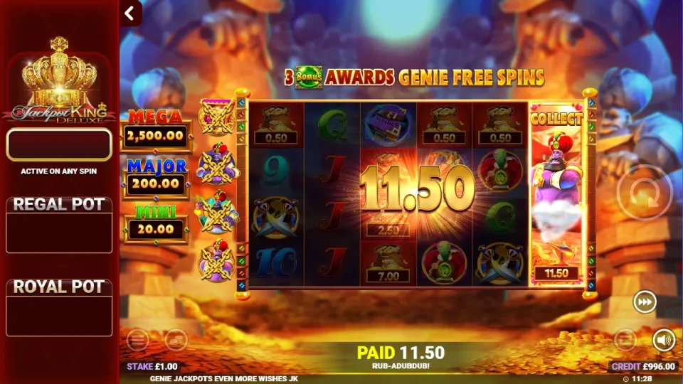 Genie Jackpots Even More Wishes — screenshot 4