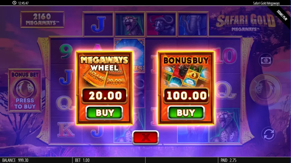 Safari Gold Megaways — screenshot 4