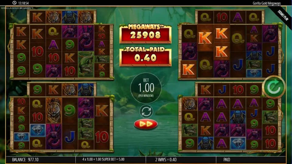 Gorilla Gold Megaways — screenshot 1