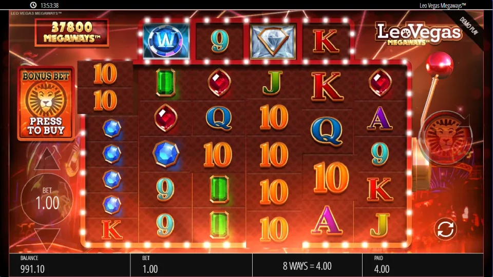 LeoVegas Megaways — screenshot 4