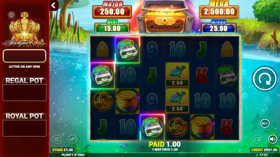 Plenty O’ Fish Jackpot King — screenshot 3