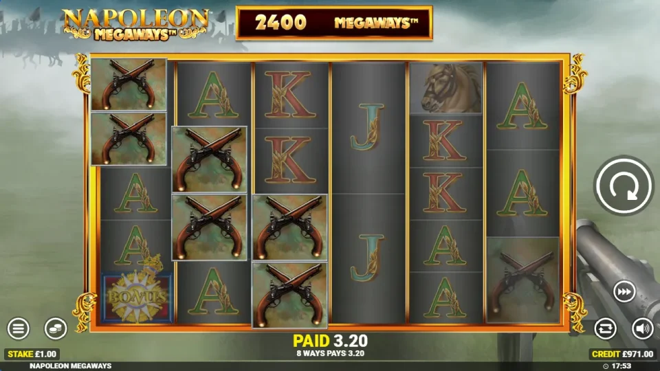 Napoleon Megaways — screenshot 3