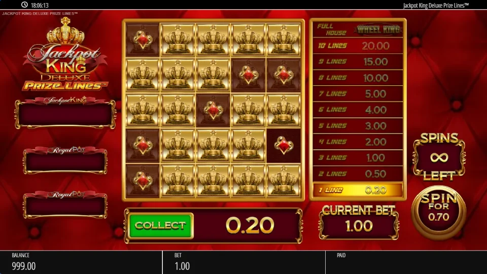 Jackpot King Deluxe Prize Lines — screenshot 2