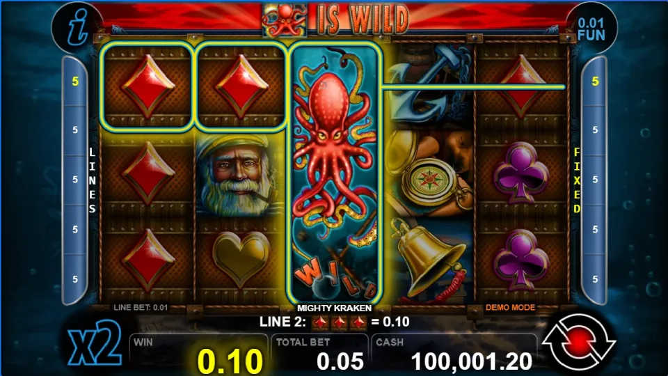 Mighty Kraken — screenshot 2