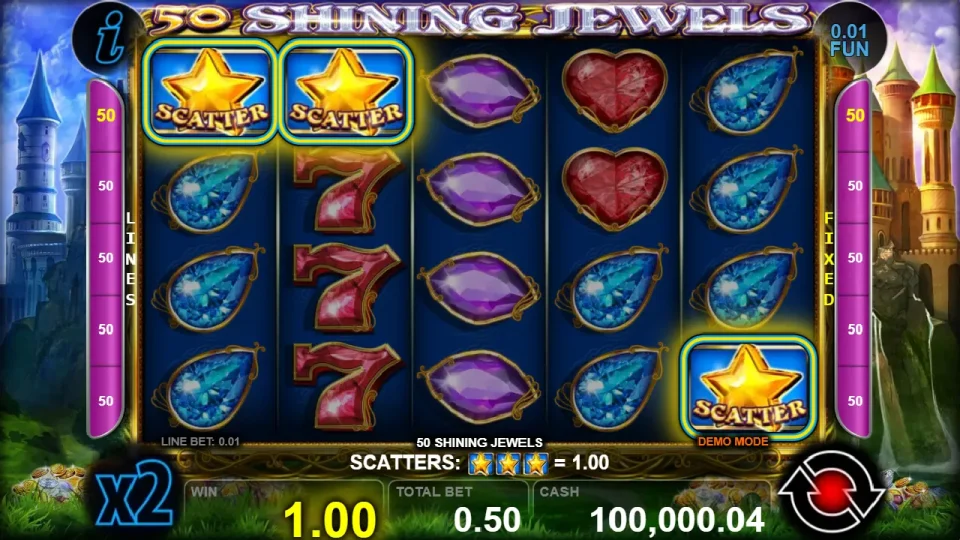 50 Shining Jewels — screenshot 3