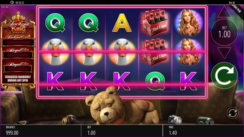 Ted Jackpot King — screenshot 4