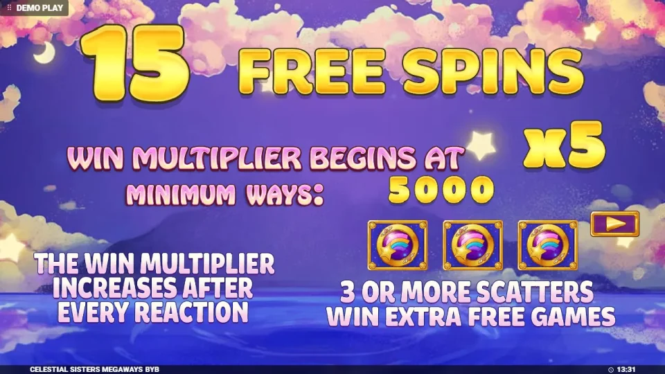 Celestial Sisters Megaways Build Your Bonus — screenshot 5