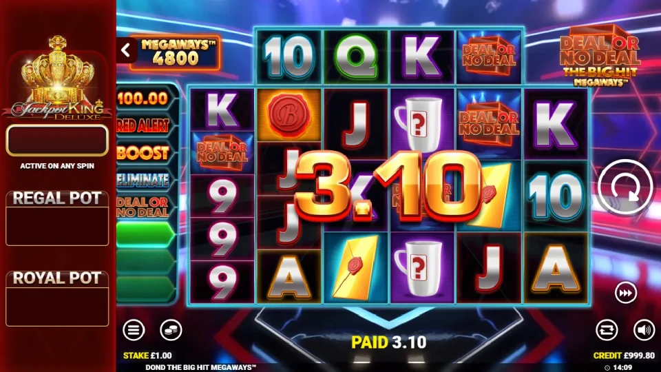 Deal Or No Deal The Big Hit Megaways — screenshot 1