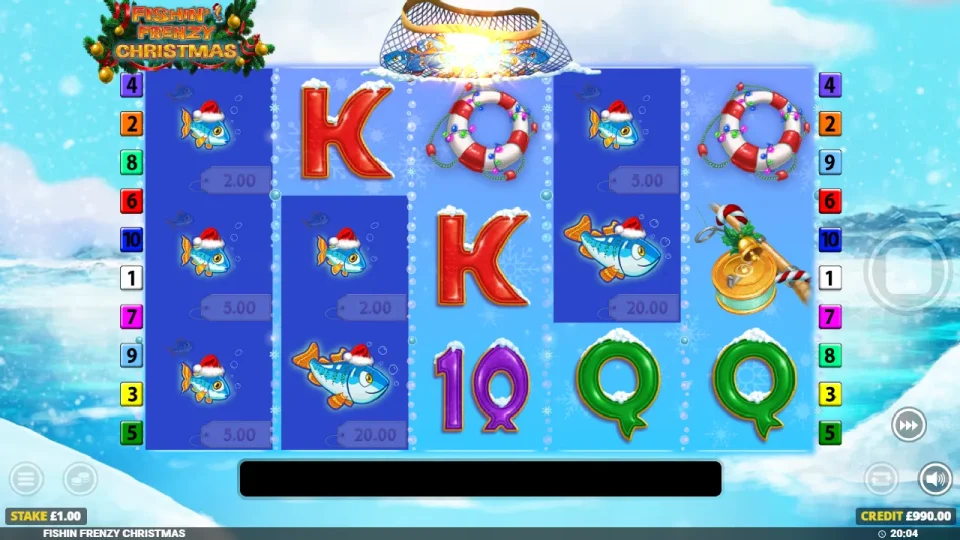 Fishin’ Frenzy Christmas — screenshot 1