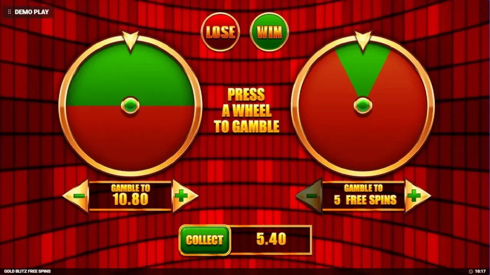 Gold Blitz Free Spins — screenshot 5