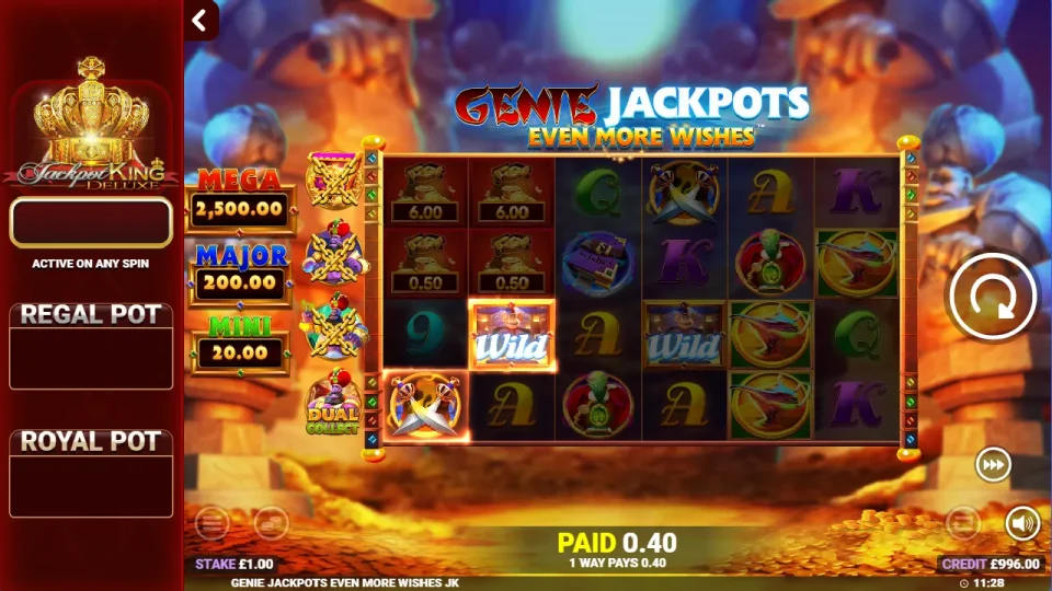 Genie Jackpots Even More Wishes — screenshot 5