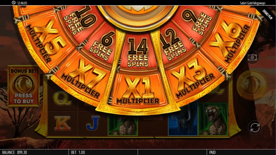 Safari Gold Megaways — screenshot 7