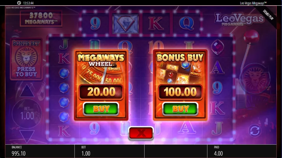 LeoVegas Megaways — screenshot 5