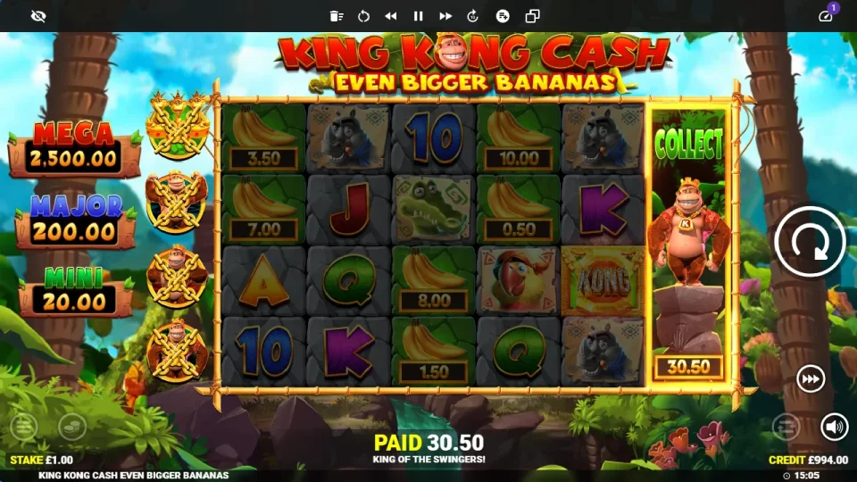 King Kong Cash Even Bigger Bananas — screenshot 5