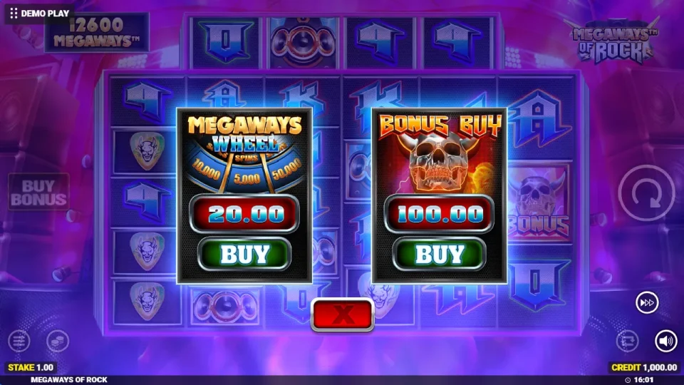 Megaways of Rock — screenshot 5