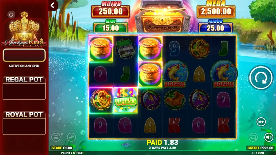 Plenty O’ Fish Jackpot King — screenshot 4