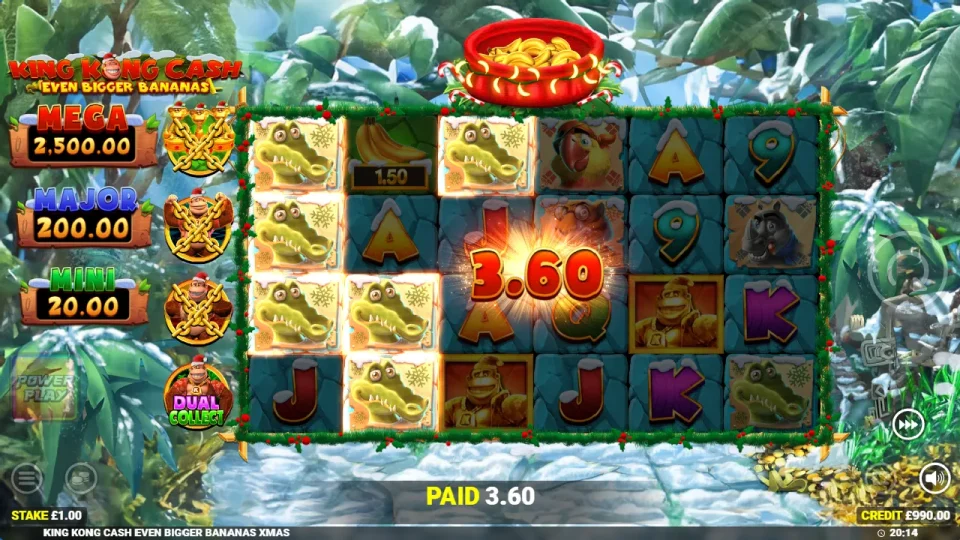 King Kong Cash Even Bigger Bananas Power Play — screenshot 4