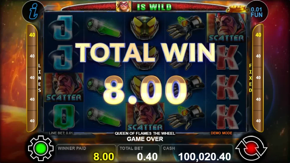 Queen of Flames The Wheel — screenshot 5