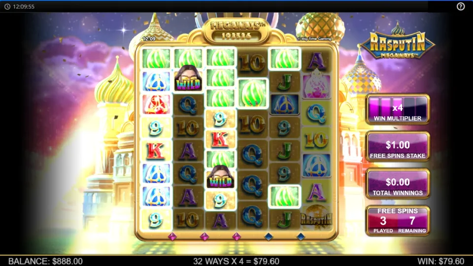 Rasputin Megaways — screenshot 5
