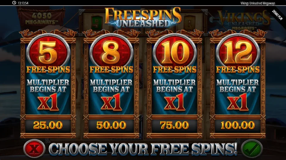 Vikings Unleashed Megaways — screenshot 1