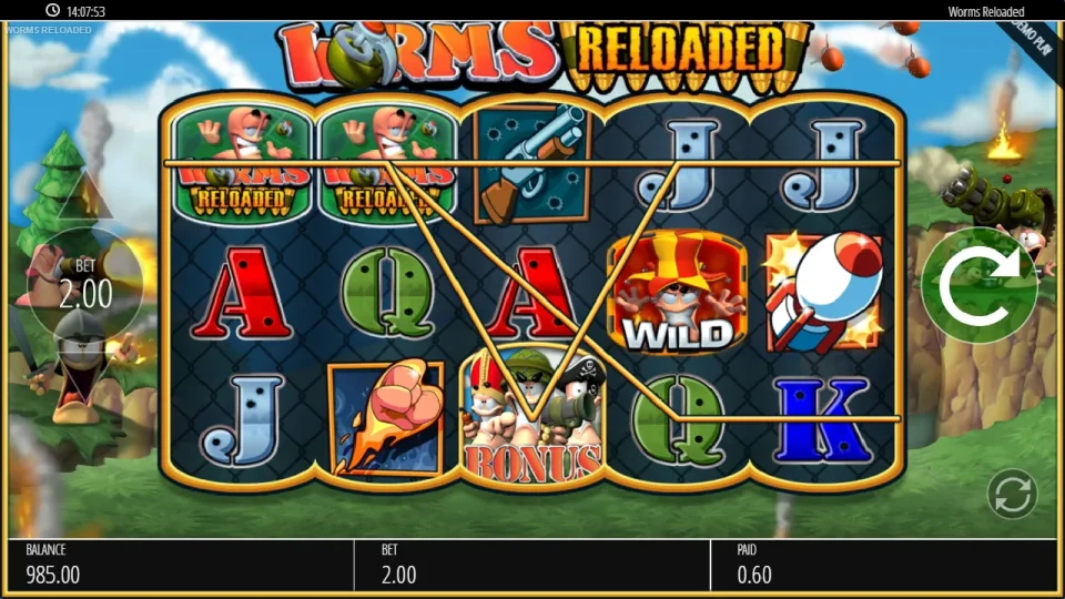 Worms Reloaded — screenshot 1