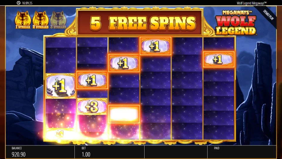 Wolf Legend Megaways — screenshot 2