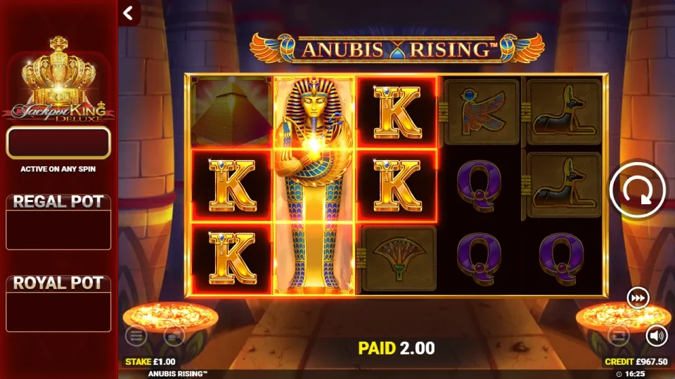Anubis Rising Jackpot King — screenshot 1