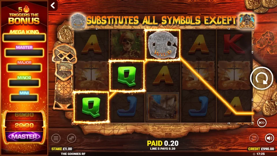 The Goonies Deluxe Rapid Fire Jackpots — screenshot 5