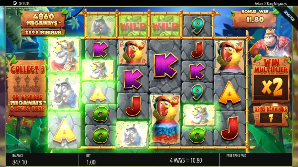 Return of Kong Megaways — screenshot 6