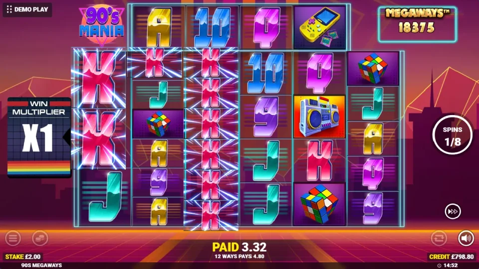 90’s Mania Megaways — screenshot 1