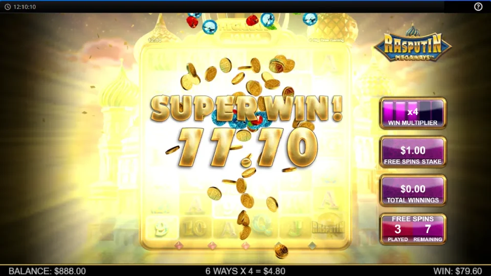 Rasputin Megaways — screenshot 6