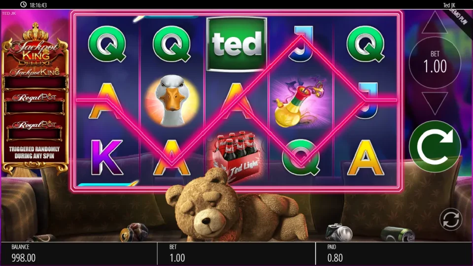 Ted Jackpot King — screenshot 5