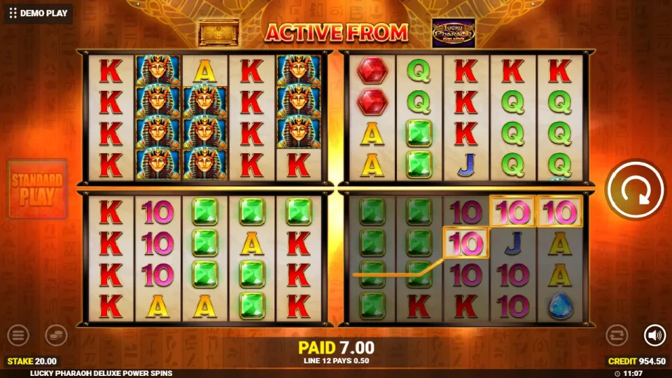 Lucky Pharaoh Deluxe Fortune Play — screenshot 5