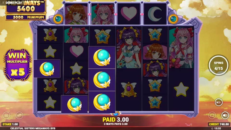 Celestial Sisters Megaways Build Your Bonus — screenshot 6